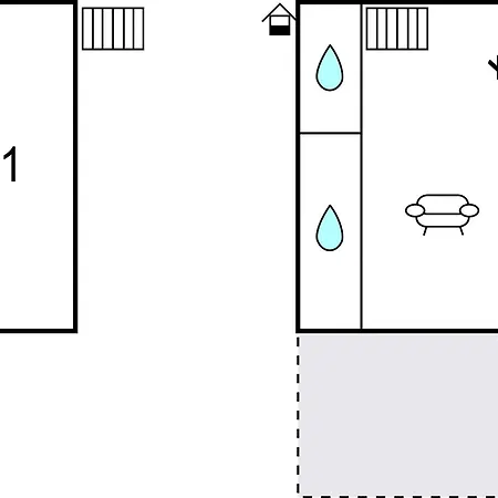 One-bedroom In Ferienhaus *
